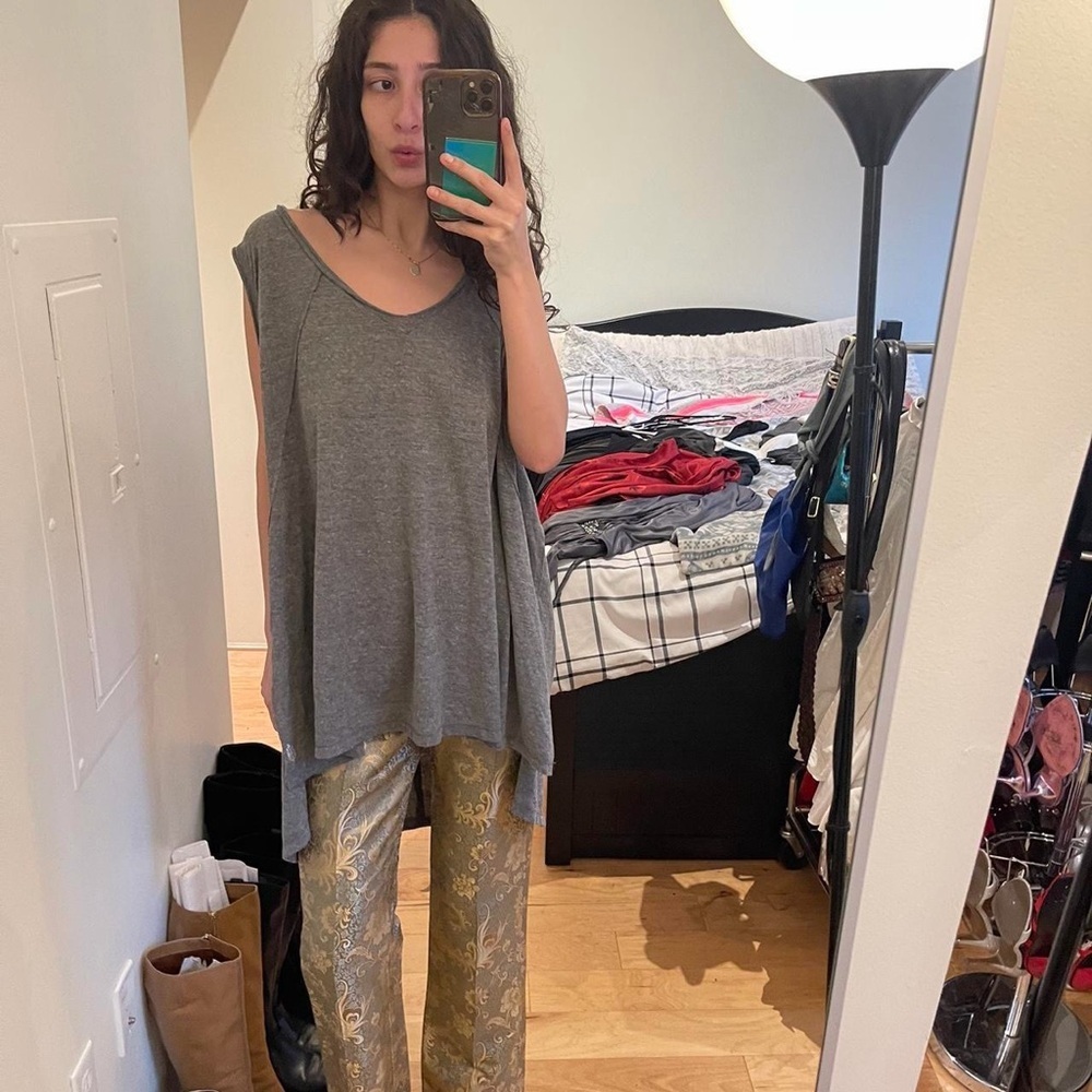 FP Movement by Free People Gray Top
